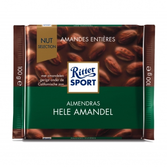 CHOCOLATE CON LECHE Y ALMENDRAS